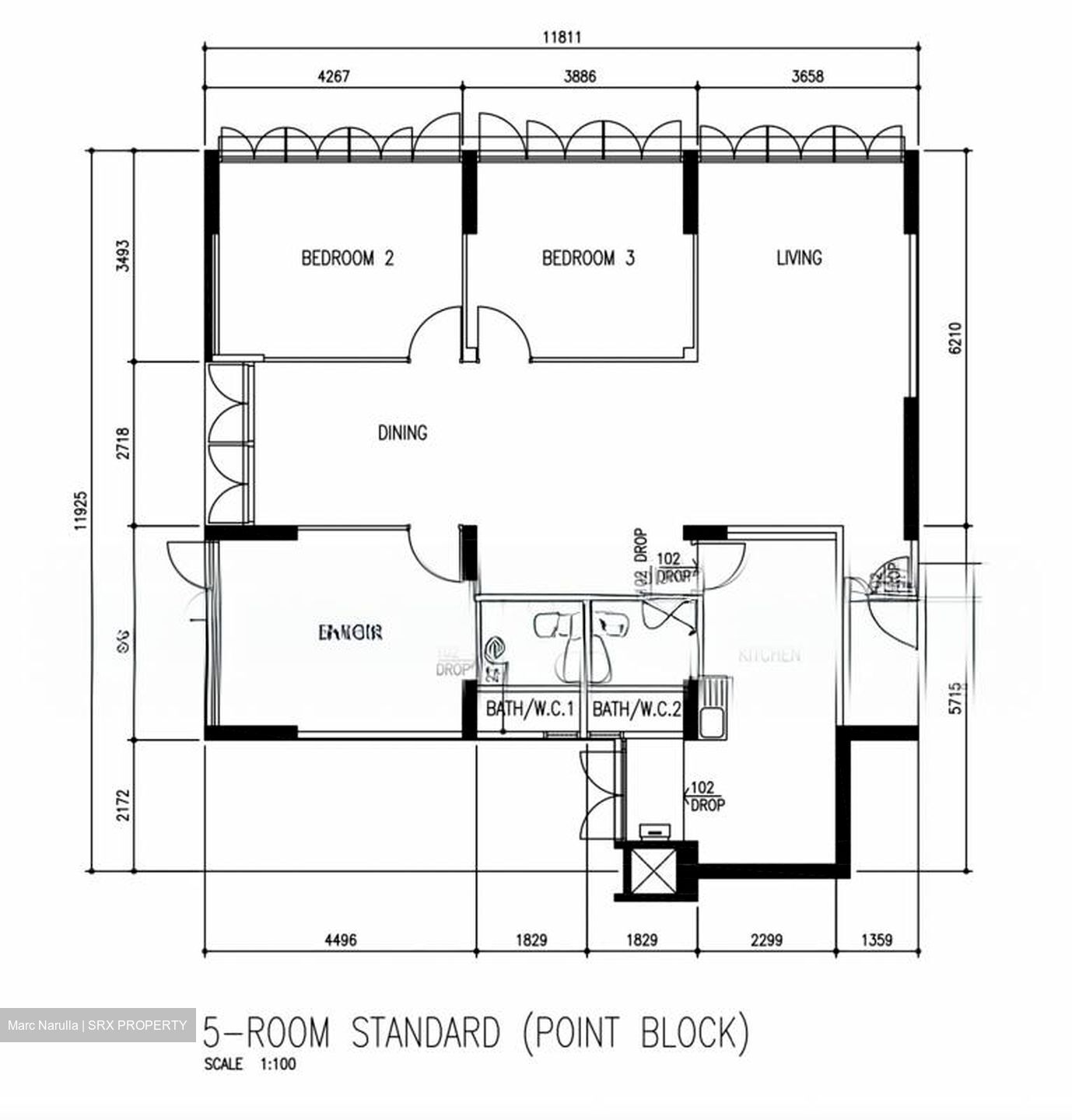 Blk 53 Geylang Bahru Riverpoint (Kallang/Whampoa), HDB 5 Rooms #551155481